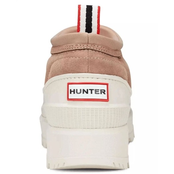 Hunter Askern New In Box Waterproof Medium Brown Platform Boots - Picture 6 of 10